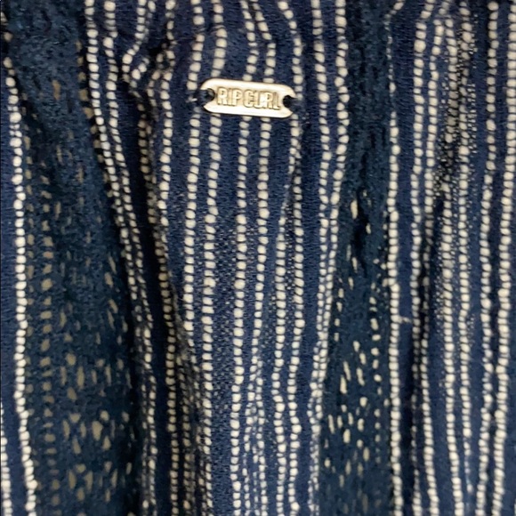 Rip Curl Navy Fringe Romper - Picture 11 of 12